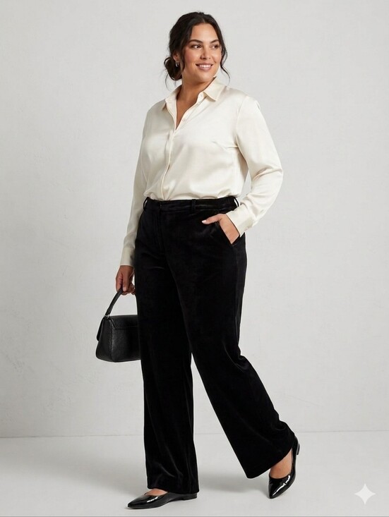 Lauren Ralph Lauren Pants - Lauren Ralph Lauren Black Velet Pants, Size 14